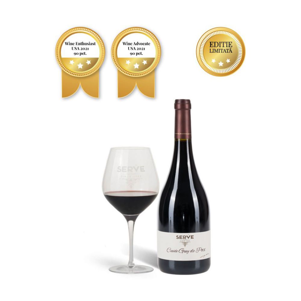 Vin rosu Serve Cuvée Guy de Poix la sticla de 0.75L, la cel mai bun pret, disponibil cu livrare imediata in Sibiu si in toata Romania